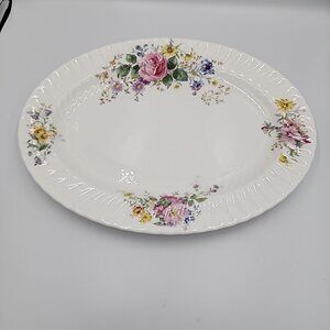ROYAL DOULTON China ARCADIA H4802 Large Oval Serving Platter  16x12"
